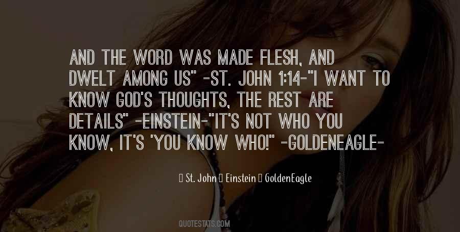 1 St. John 2 Einstein 3 GoldenEagle Quotes #1381142