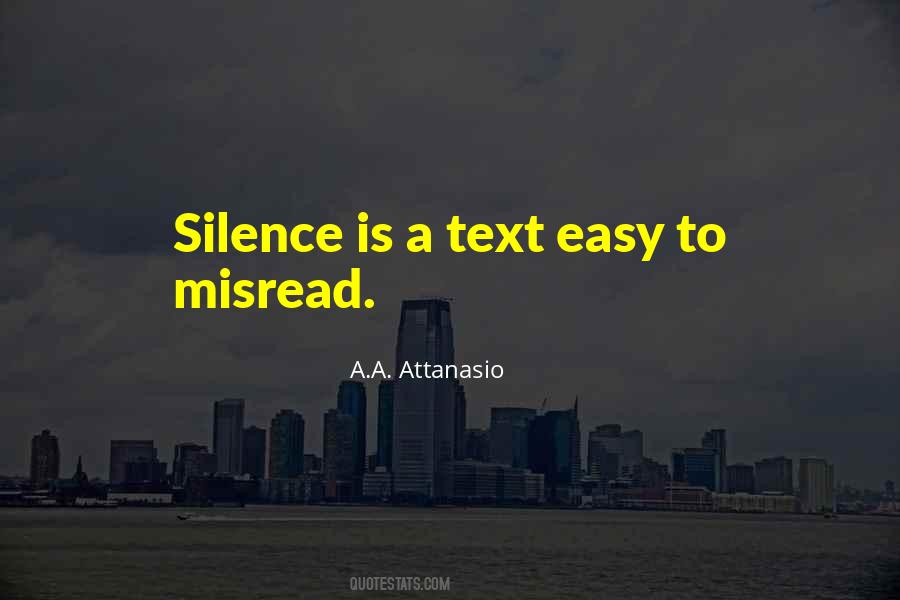 A.A. Attanasio Quotes #703102