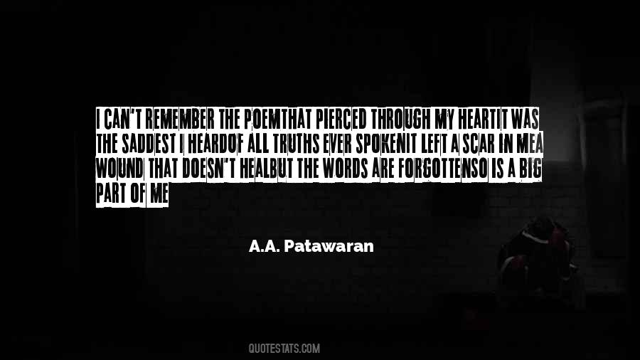 A.A. Patawaran Quotes #908244