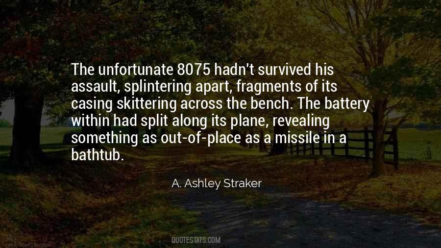 A. Ashley Straker Quotes #53975