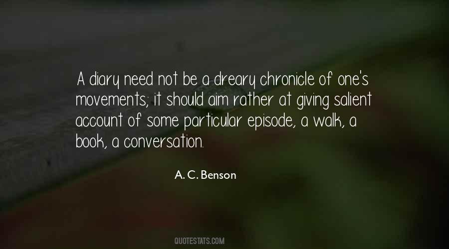 A. C. Benson Quotes #1044800