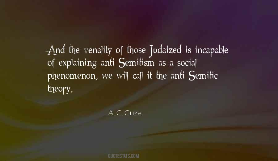 A. C. Cuza Quotes #149048