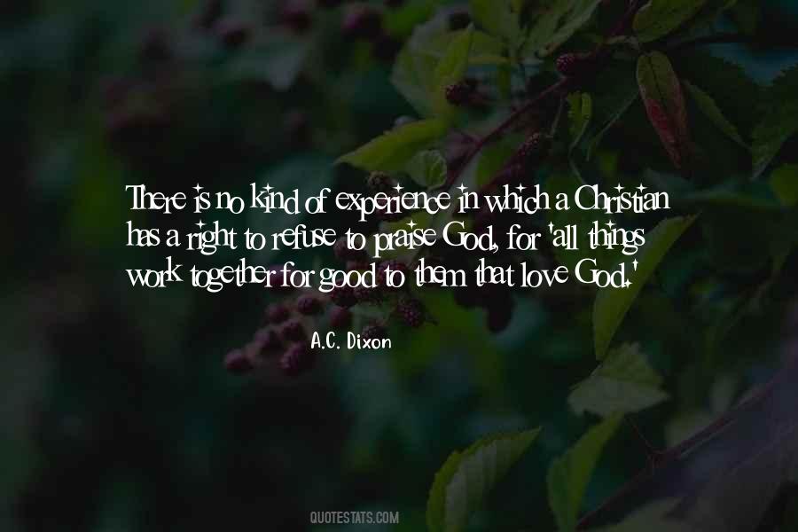 A.C. Dixon Quotes #556900