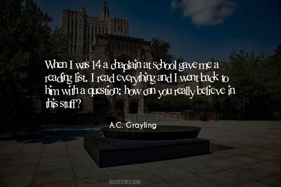 A.C. Grayling Quotes #1578001