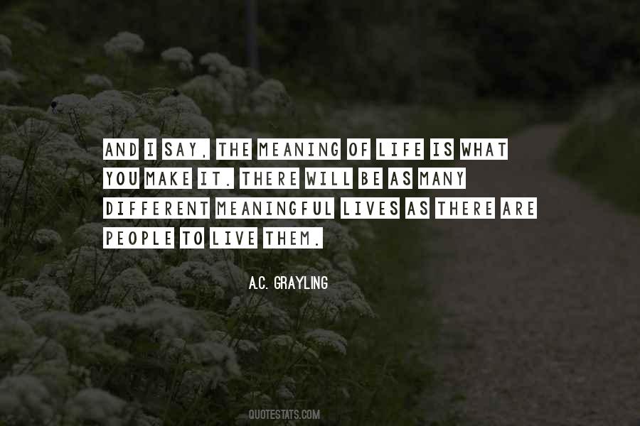 A.C. Grayling Quotes #1772835