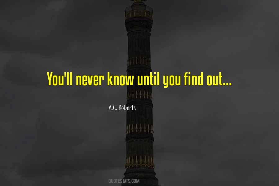A.C. Roberts Quotes #1465971 A.C. Roberts Quotes #1465971