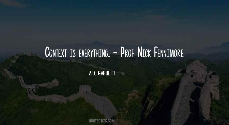 A.D. Garrett Quotes #1389775