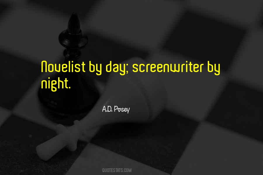 A.D. Posey Quotes #201563