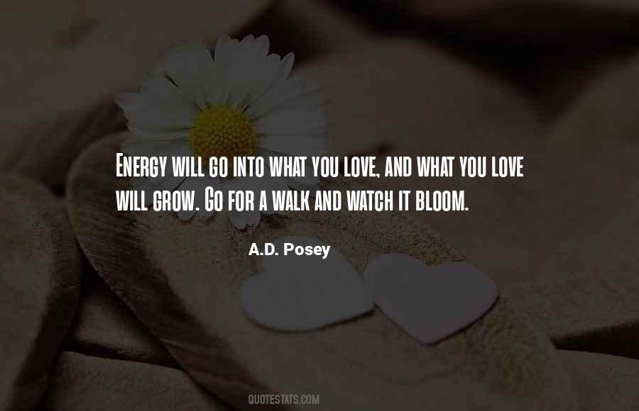 A.D. Posey Quotes #37770