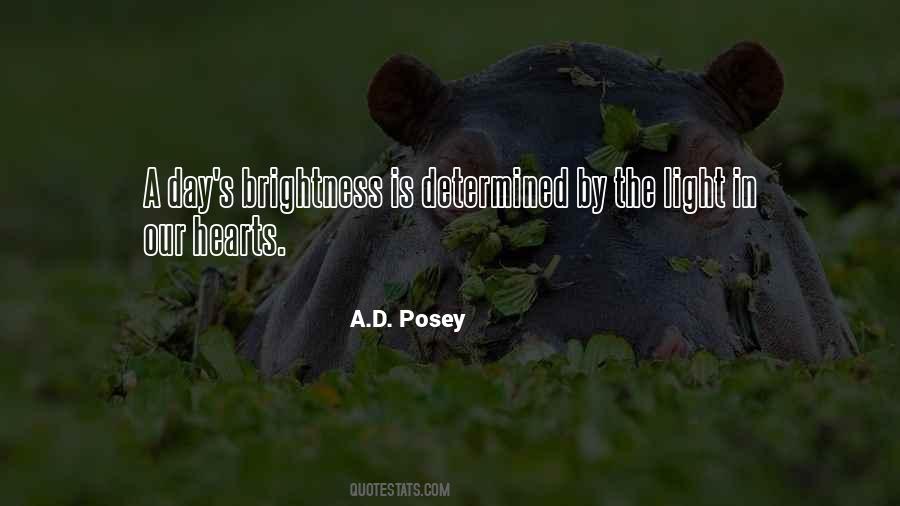 A.D. Posey Quotes #484714