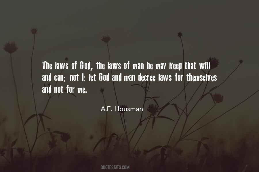 A.E. Housman Quotes #196113