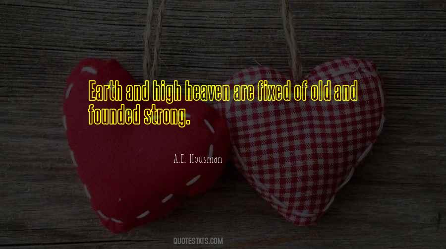 A.E. Housman Quotes #209782