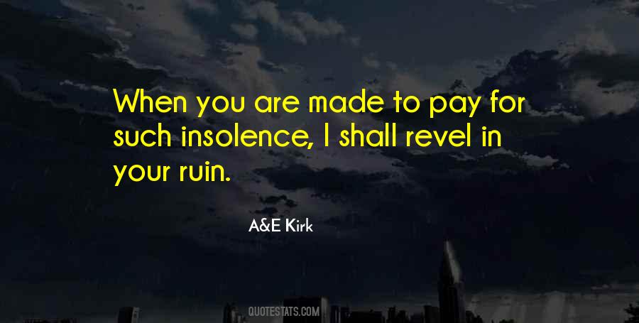 A&E Kirk Quotes #1120520