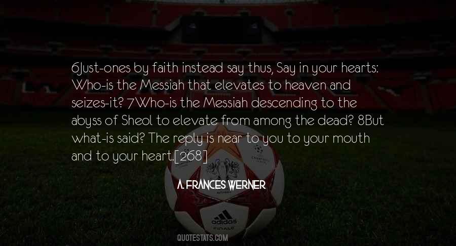 A. Frances Werner Quotes #753176 A. Frances Werner Quotes #753176