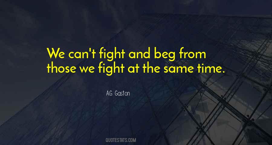 A.G. Gaston Quotes #805626