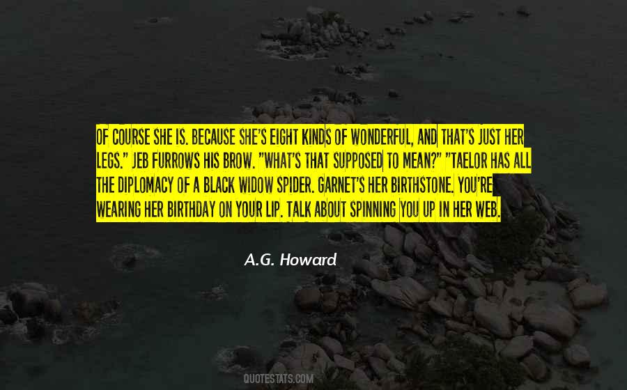 A.G. Howard Quotes #621442