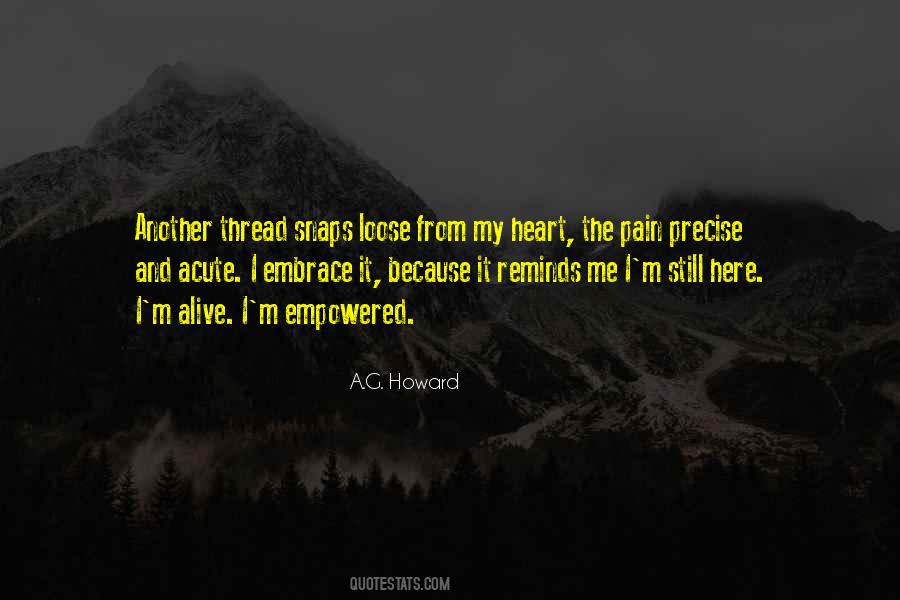 A.G. Howard Quotes #698602