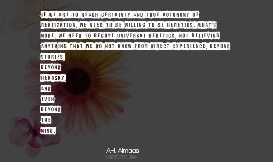 A.H. Almaas Quotes #374527