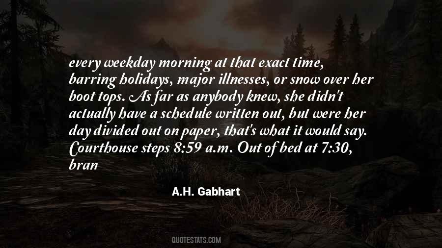 A.H. Gabhart Quotes #1848785