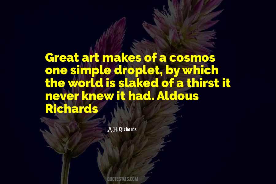 A.H. Richards Quotes #1836908