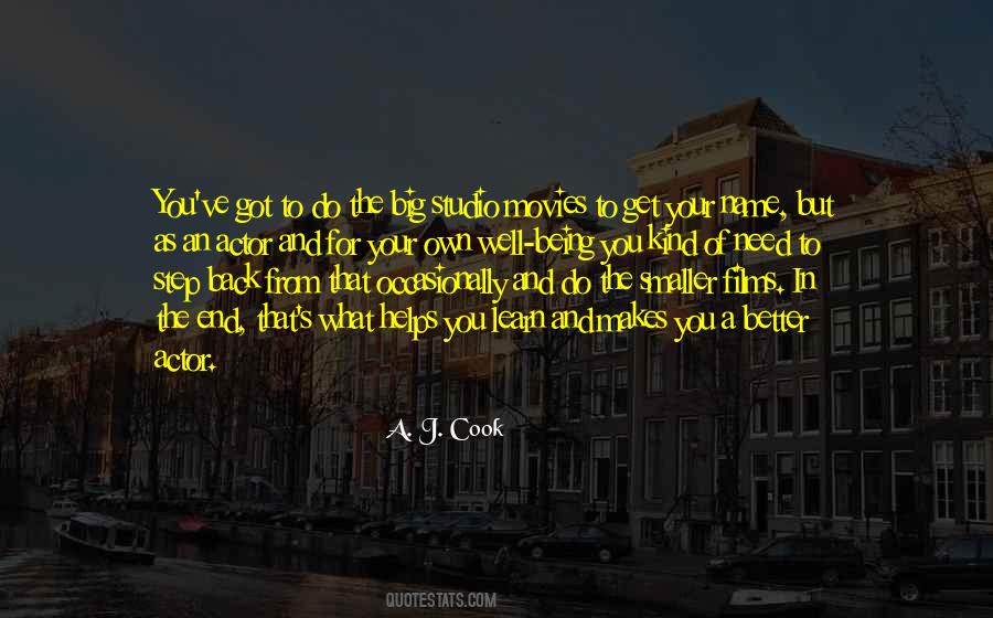 A. J. Cook Quotes #531868