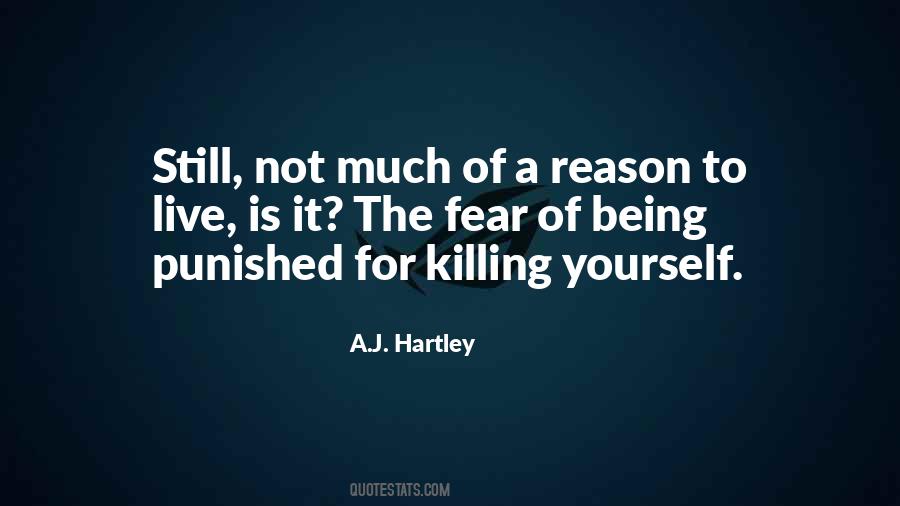 A.J. Hartley Quotes #1843412