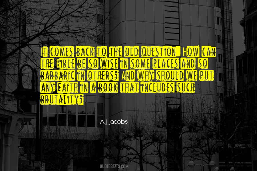 A. J. Jacobs Quotes #1238368