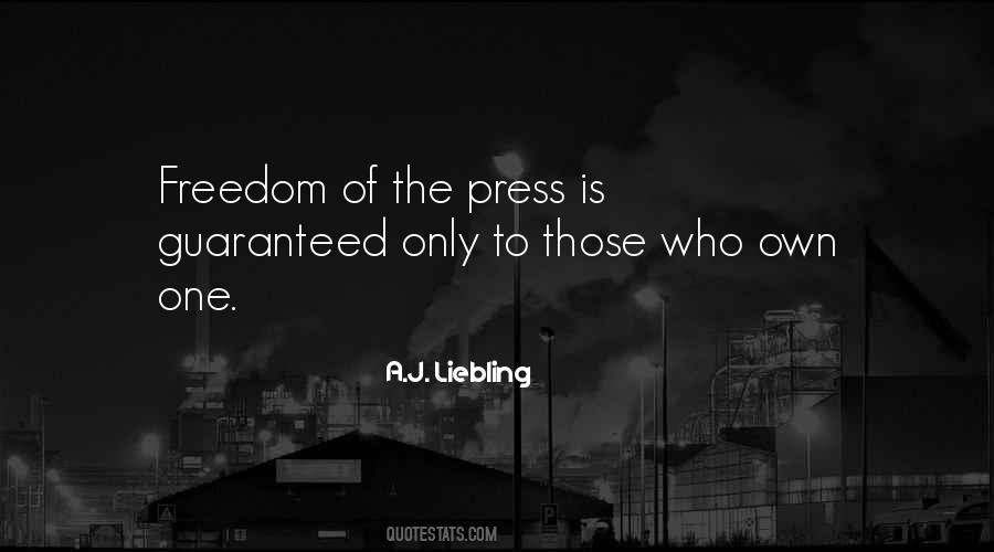 A.J. Liebling Quotes #498805