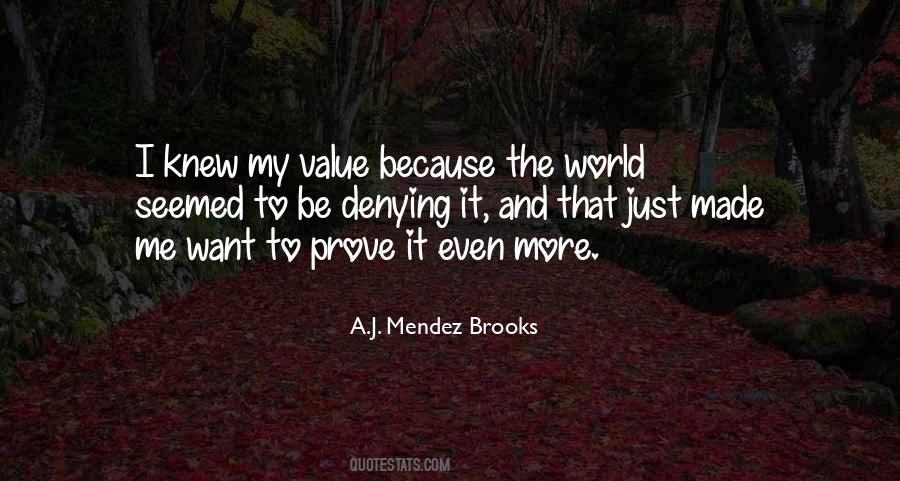 A.J. Mendez Brooks Quotes #507838