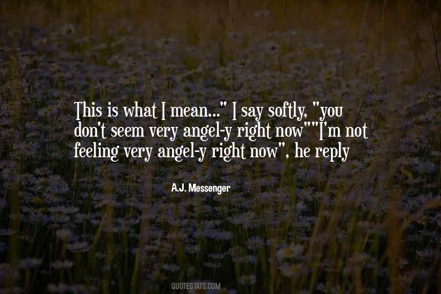 A.J. Messenger Quotes #1590867