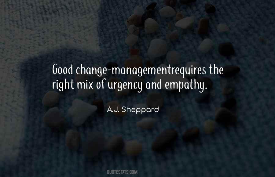 A.J. Sheppard Quotes #680523