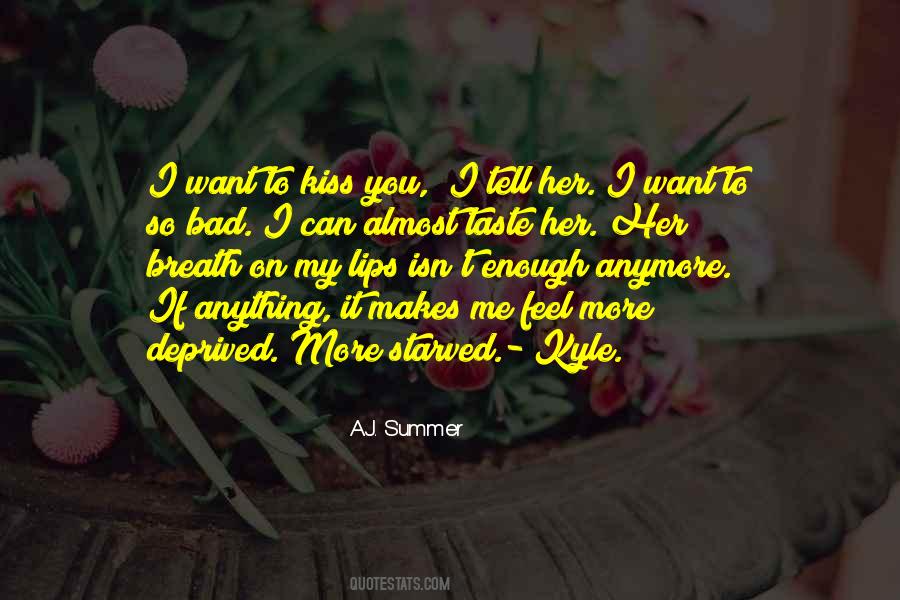 A.J. Summer Quotes #400950