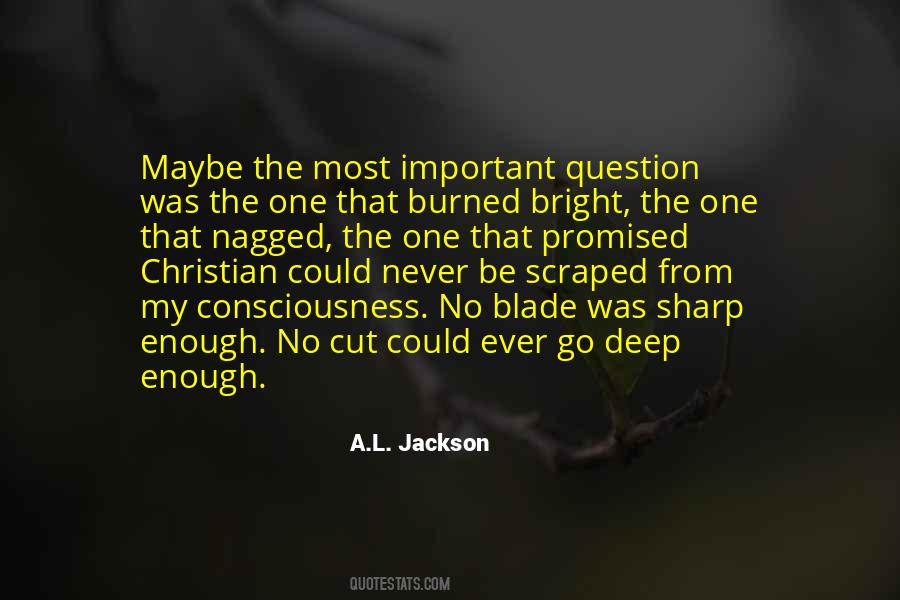 A.L. Jackson Quotes #226870