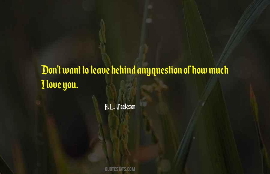 A.L. Jackson Quotes #967112