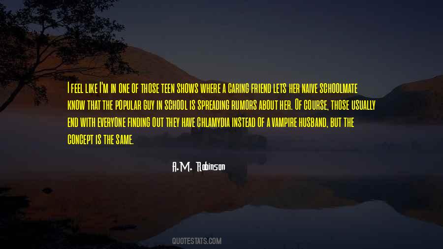 A.M. Robinson Quotes #820051