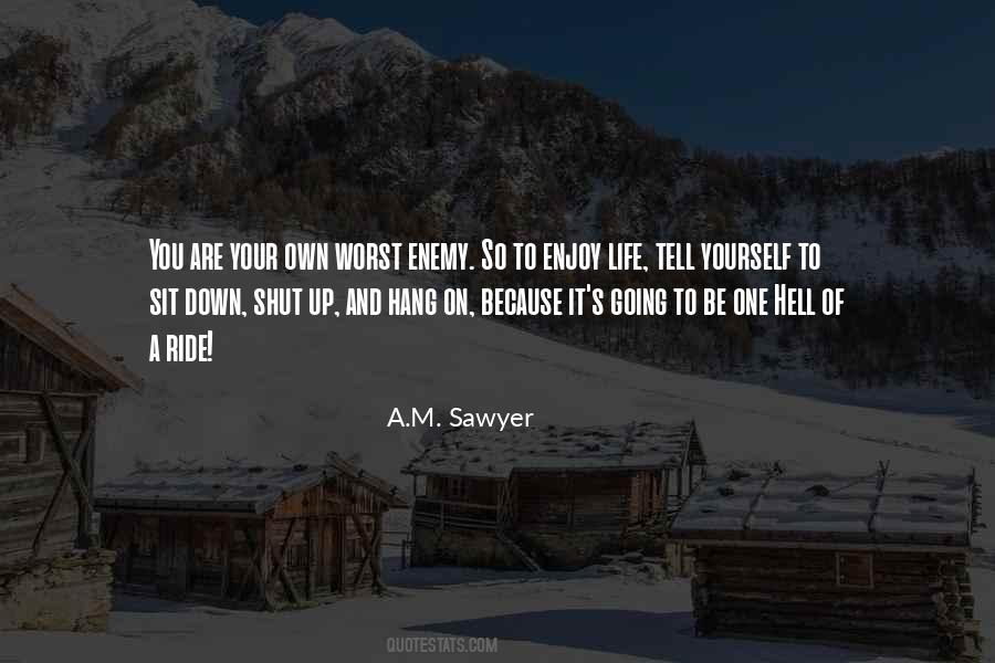 A.M. Sawyer Quotes #1379133