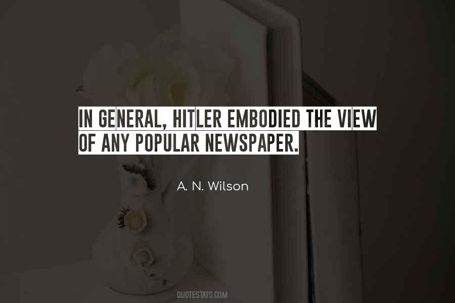 A. N. Wilson Quotes #1281070