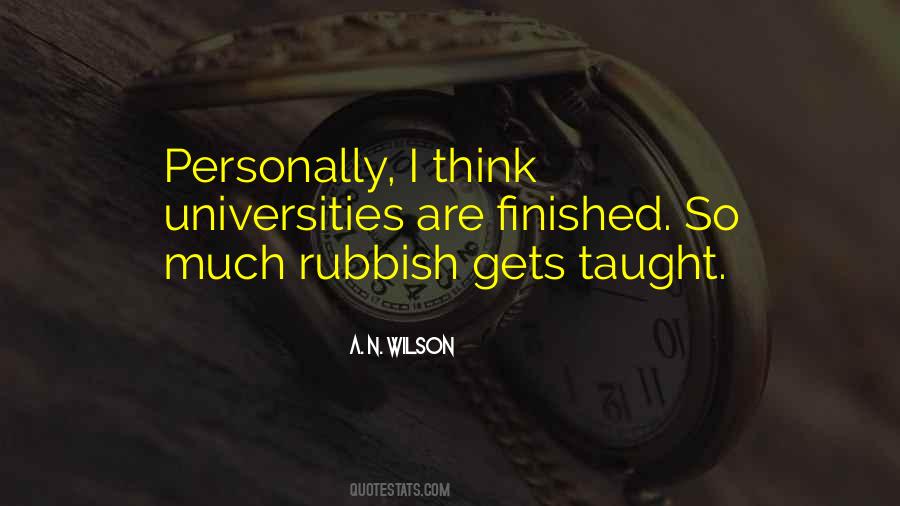 A. N. Wilson Quotes #895465