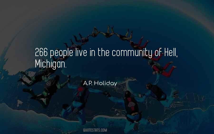 A.P. Holiday Quotes #1195359 A.P. Holiday Quotes #1195359