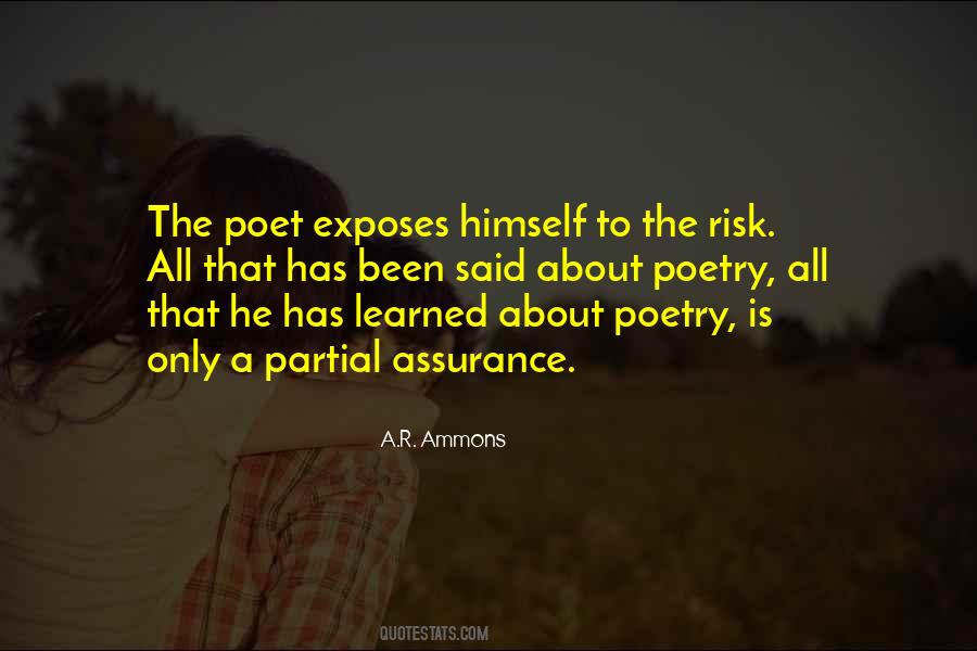 A.R. Ammons Quotes #1350734