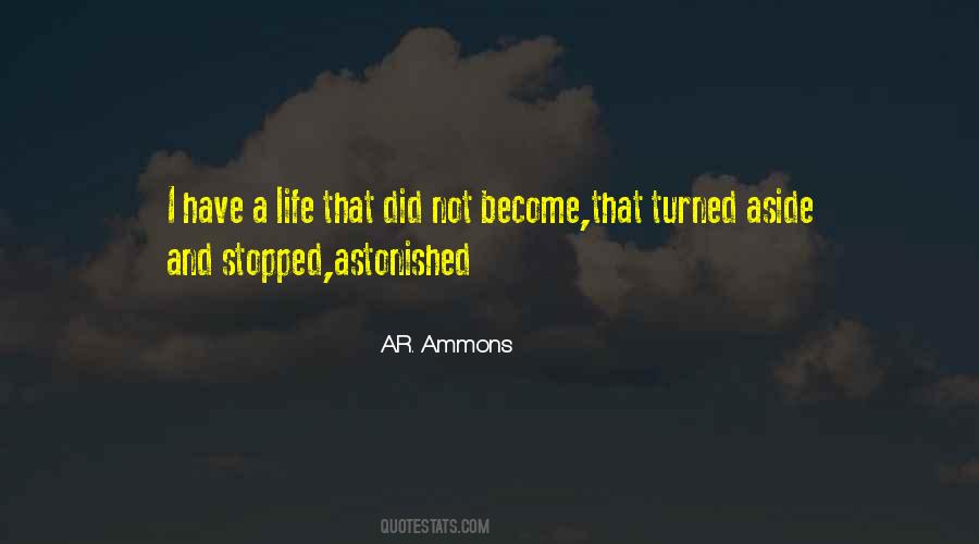 A.R. Ammons Quotes #1353114