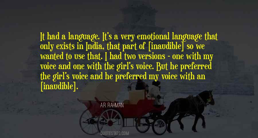 A.R. Rahman Quotes #1103595