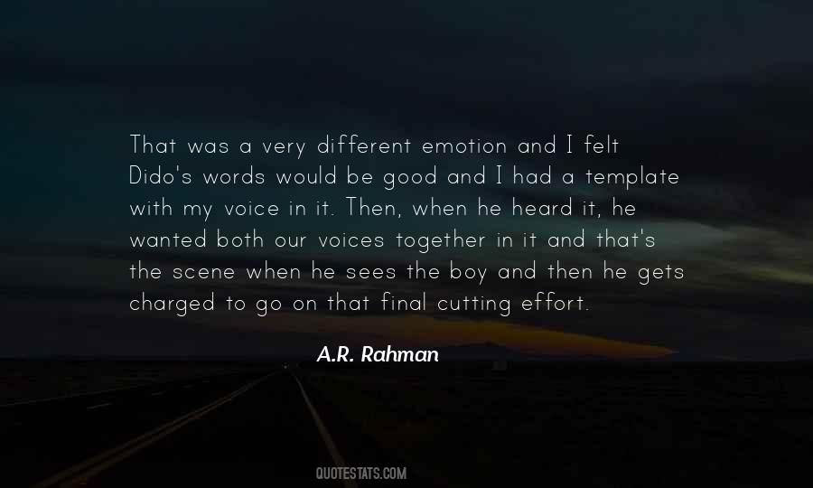 A.R. Rahman Quotes #231128