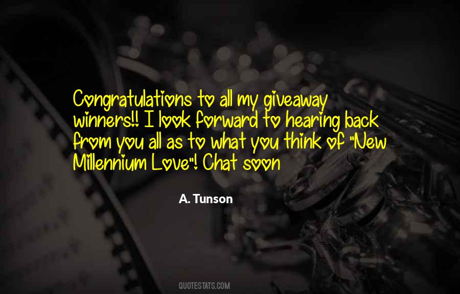 A. Tunson Quotes #1292346 A. Tunson Quotes #1292346