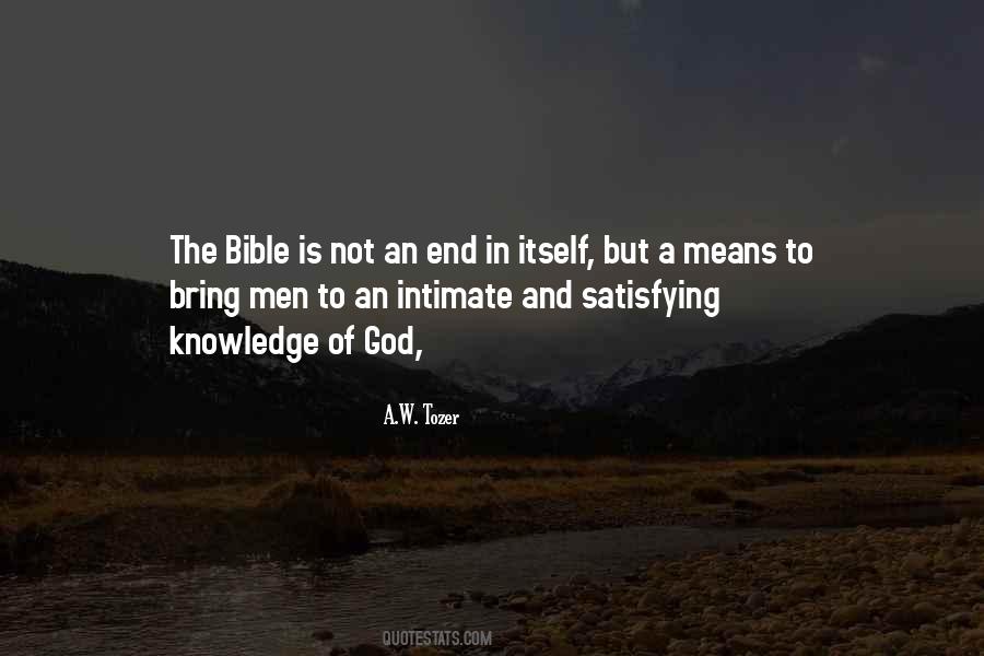 A.W. Tozer Quotes #501723