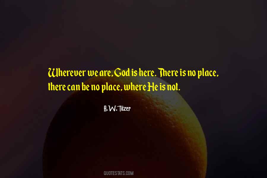 A.W. Tozer Quotes #853370