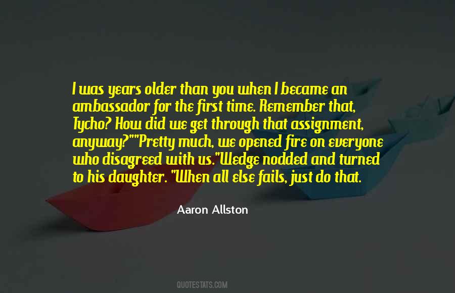 Aaron Allston Quotes #535115