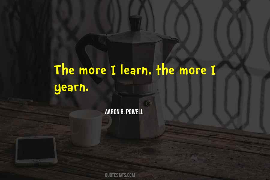 Aaron B. Powell Quotes #469760