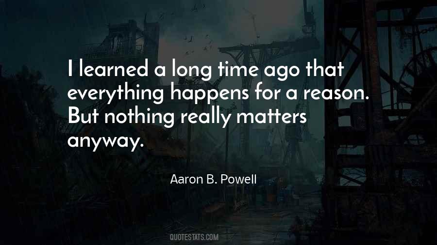 Aaron B. Powell Quotes #572577