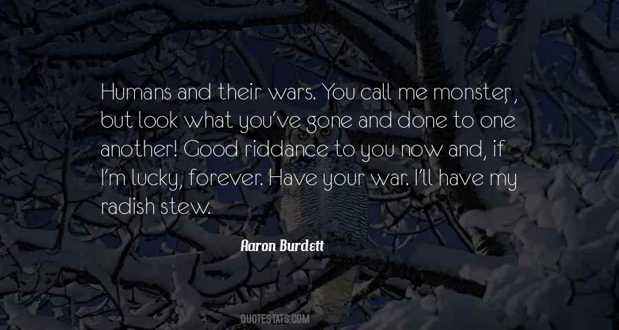Aaron Burdett Quotes #1771344